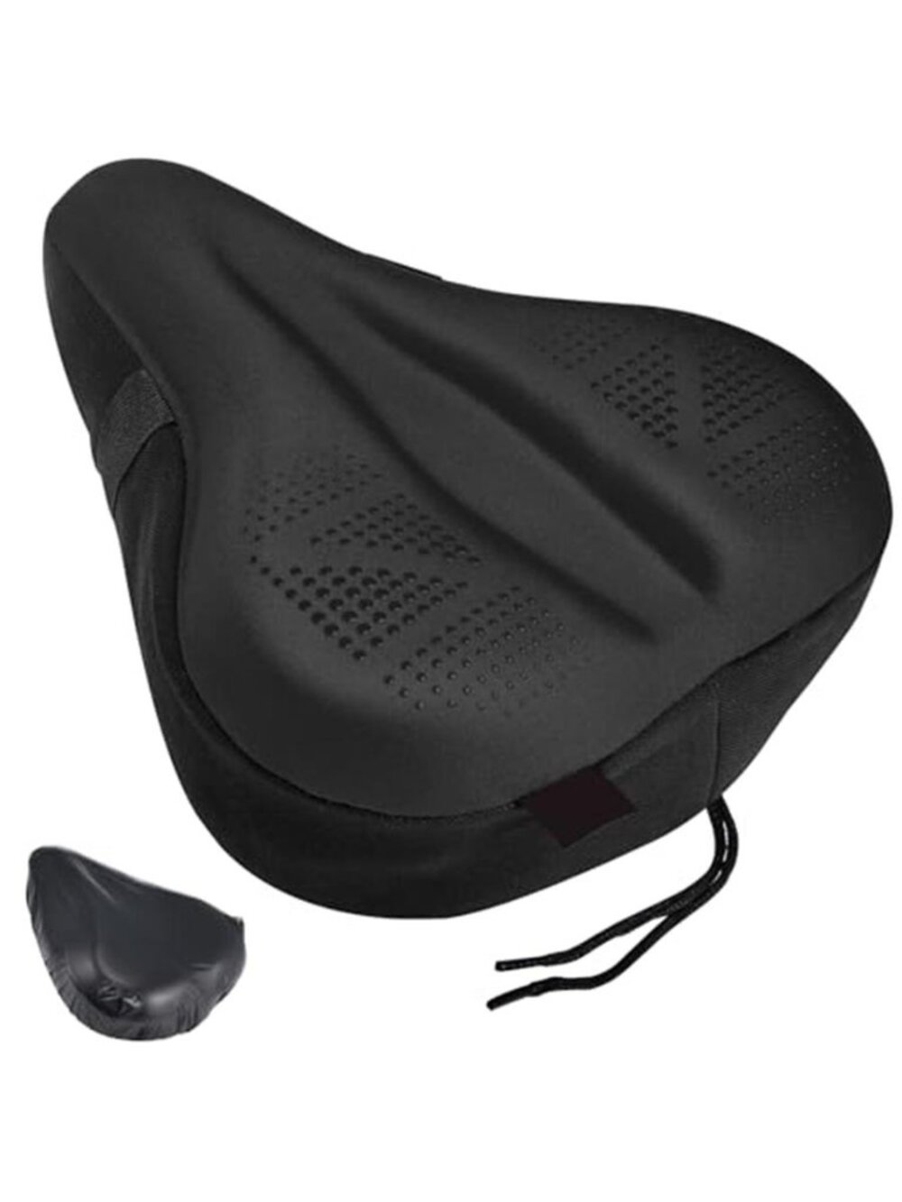 Bike Seat Cushion Gel Padded Cover Non Slip Comfort Saddle Peloton Spin